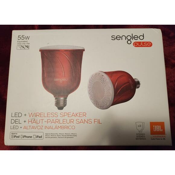 Sengled Pulse Dimmable LED Light with Wireless Bluetooth Speakers - Picture 1 of 4